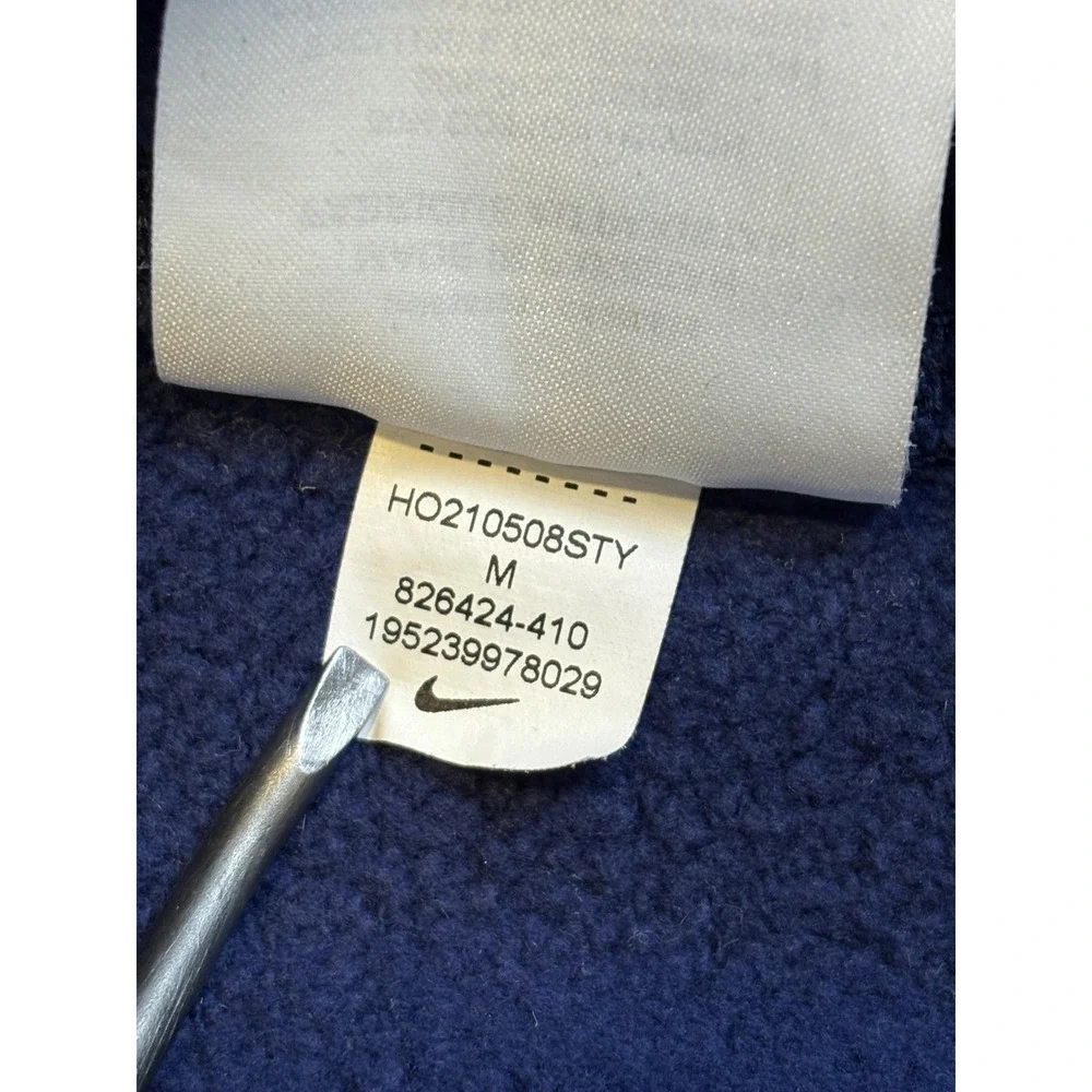 Nike Club Fleece Sweatpants Mens Medium Blue Joggers Casual Sportswear 826424